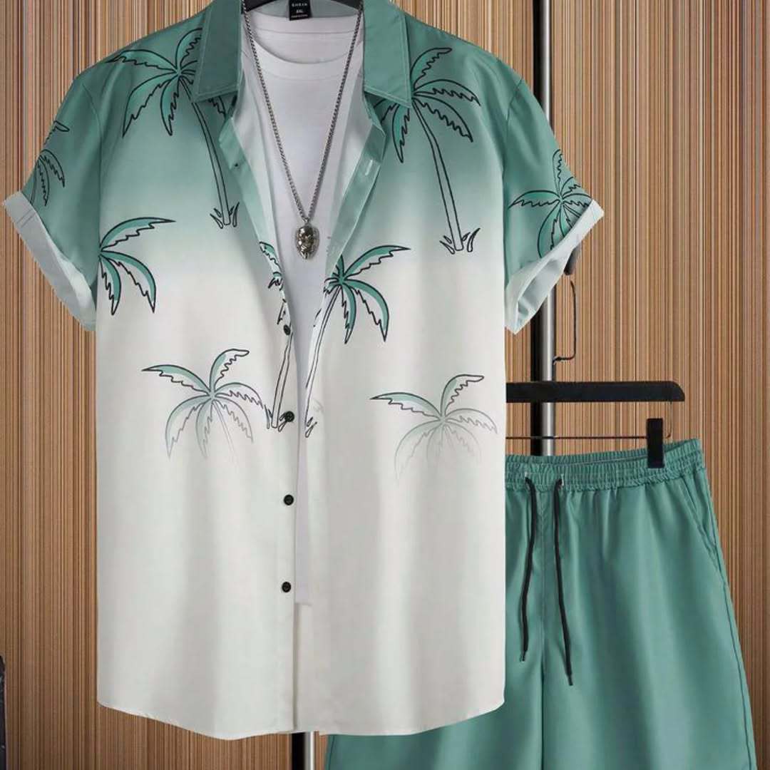 🕶️ Ensemble Homme – Chemise & Costume de Sport 🔥