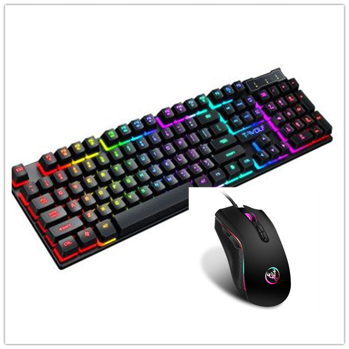 ⌨️ Clavier gaming filaire USB – Rétroéclairé  🎮✨
