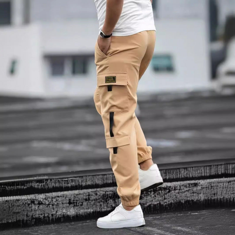Pantalon Homme Jogger Rétro – Décontracté et Polyvalent