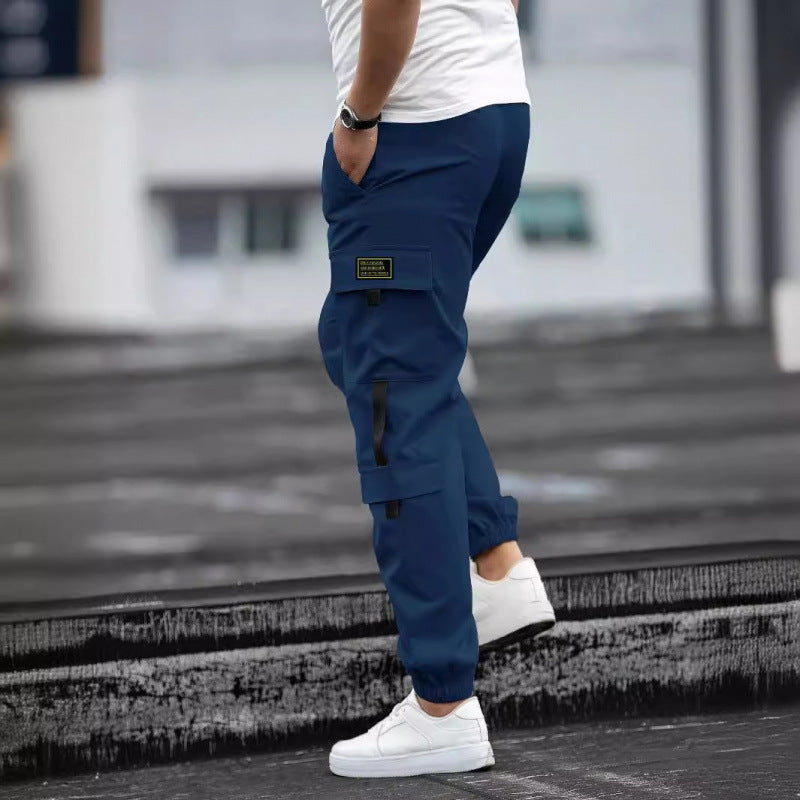 Pantalon Homme Jogger Rétro – Décontracté et Polyvalent