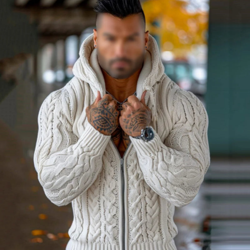 Sweat à Capuche Imprimé Automne/Hiver