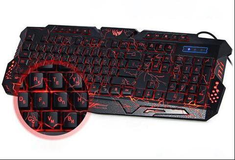 ⌨️ Clavier lumineux – Rétroéclairé et design gamer 🎮✨