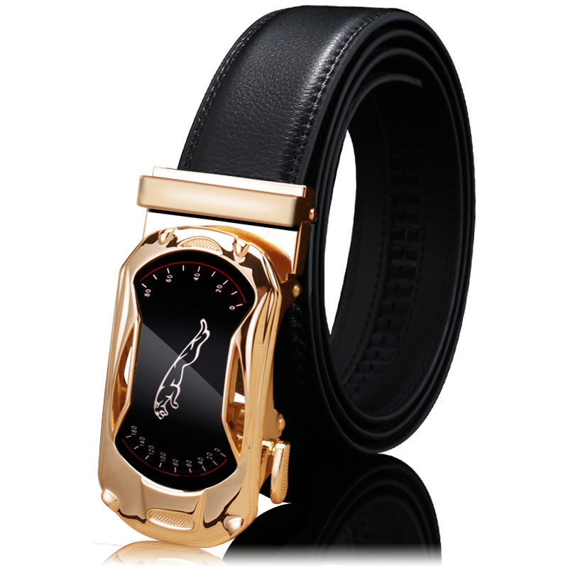 👔 Ceinture en cuir véritable pour homme 🔒