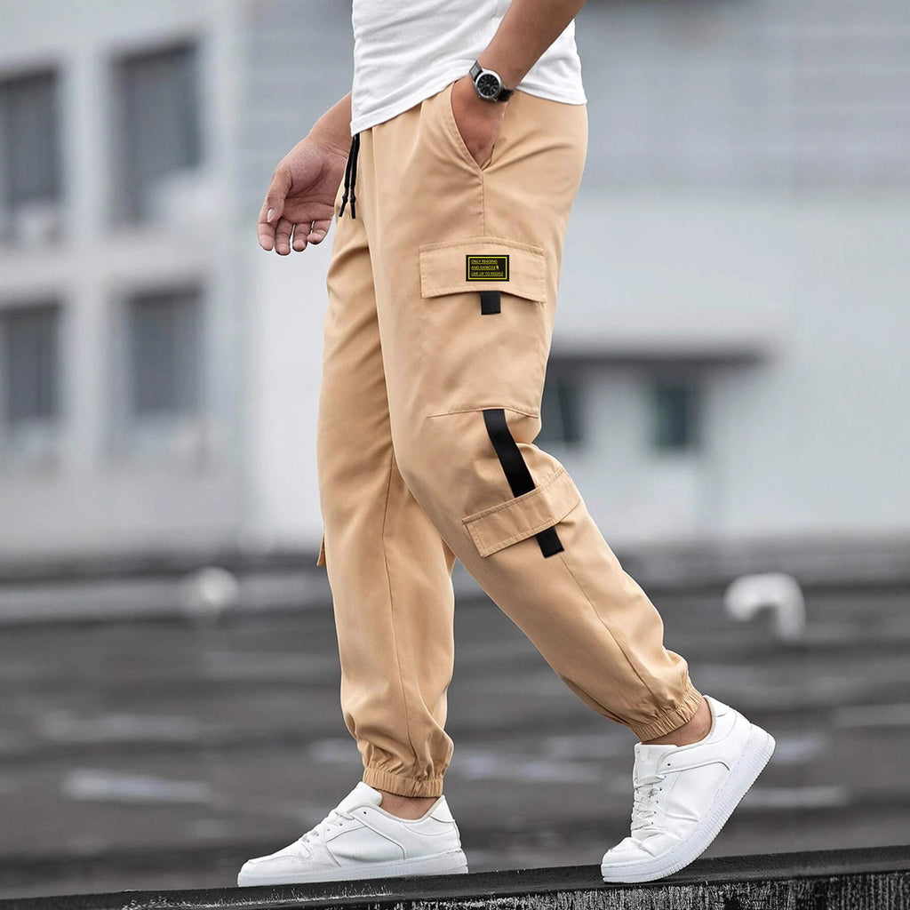 Pantalon Homme Jogger Rétro – Décontracté et Polyvalent