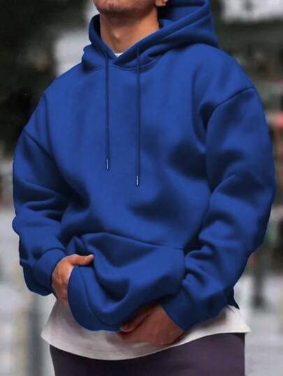 Hoodie Homme à Manches Longues – Style Décontracté