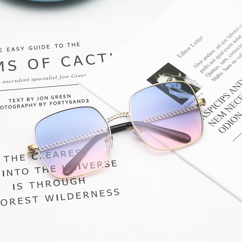 🕶 Lunettes de soleil grandes montures – Style moderne✨