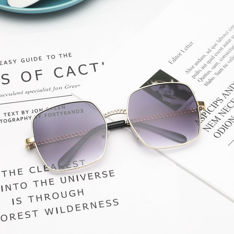 🕶 Lunettes de soleil grandes montures – Style moderne✨