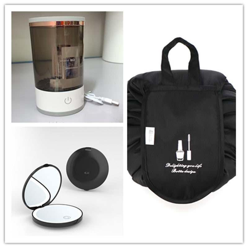 ✨ Nettoyeur de pinceaux maquillage électrique portable ✨