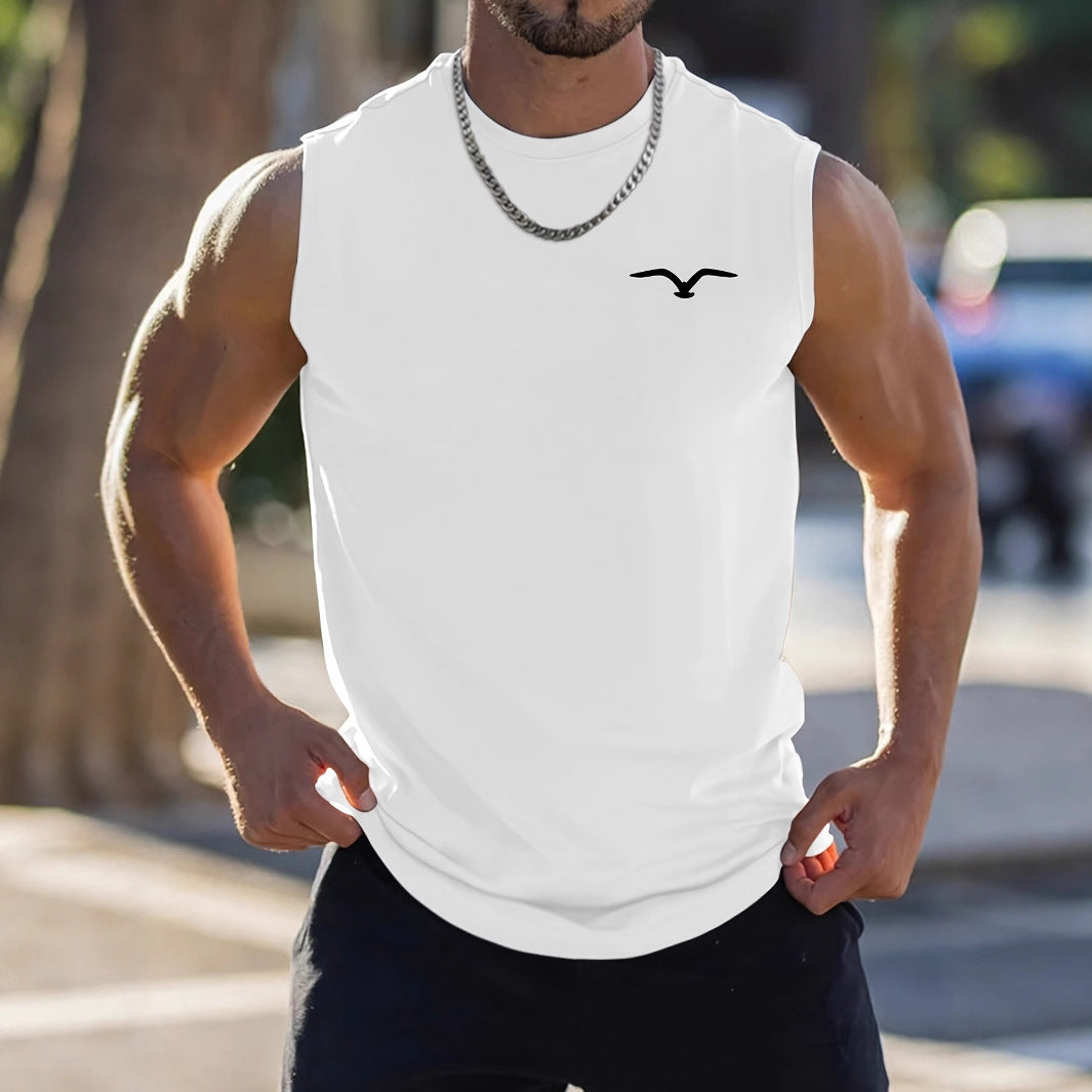 Débardeur Homme Imprimé – Style Décontracté et Tendance