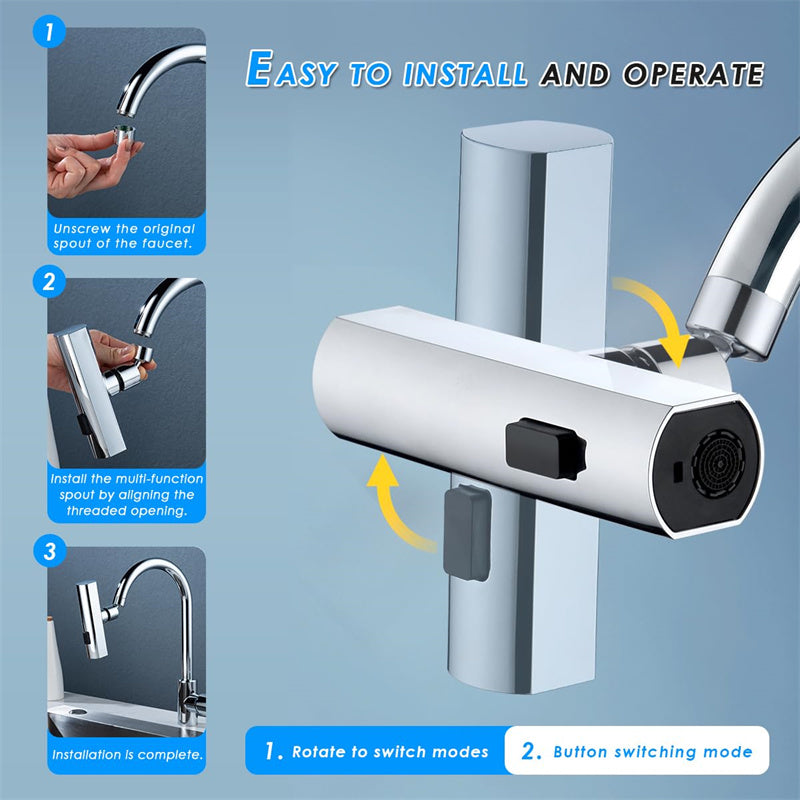 Embout de Robinet Cascade Multifonction