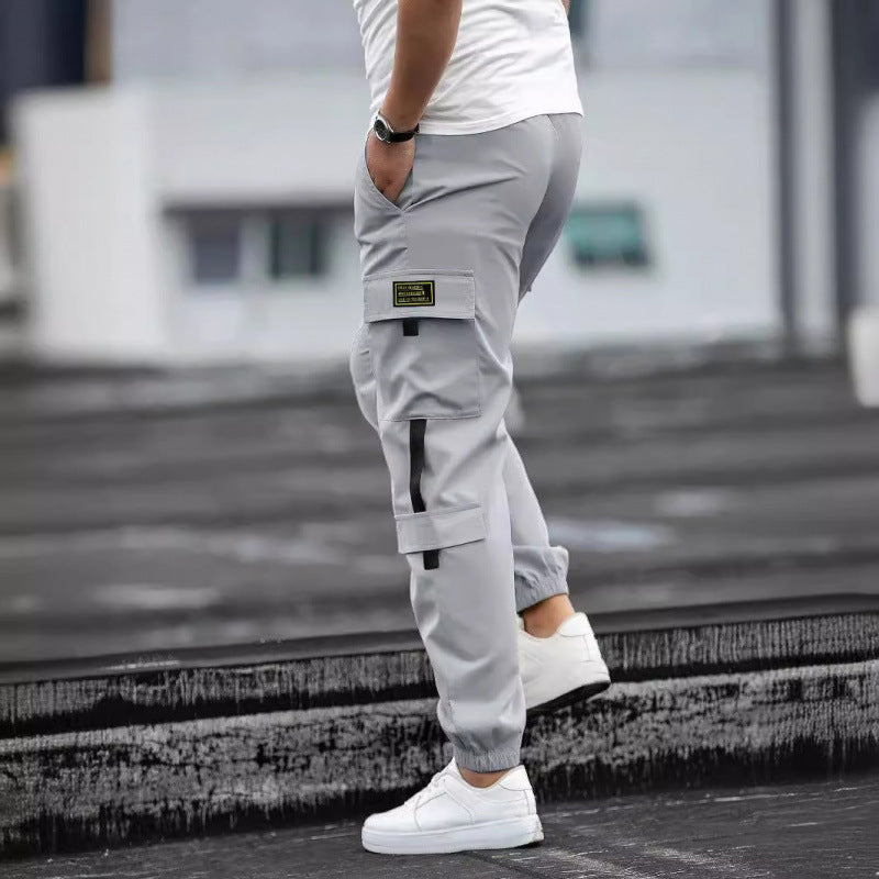 Pantalon Homme Jogger Rétro – Décontracté et Polyvalent