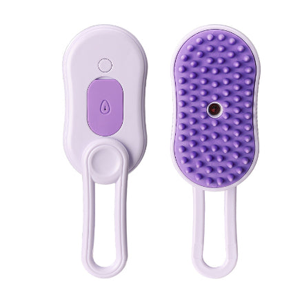 🐾 Brosse vapeur 3-en-1 pour animaux