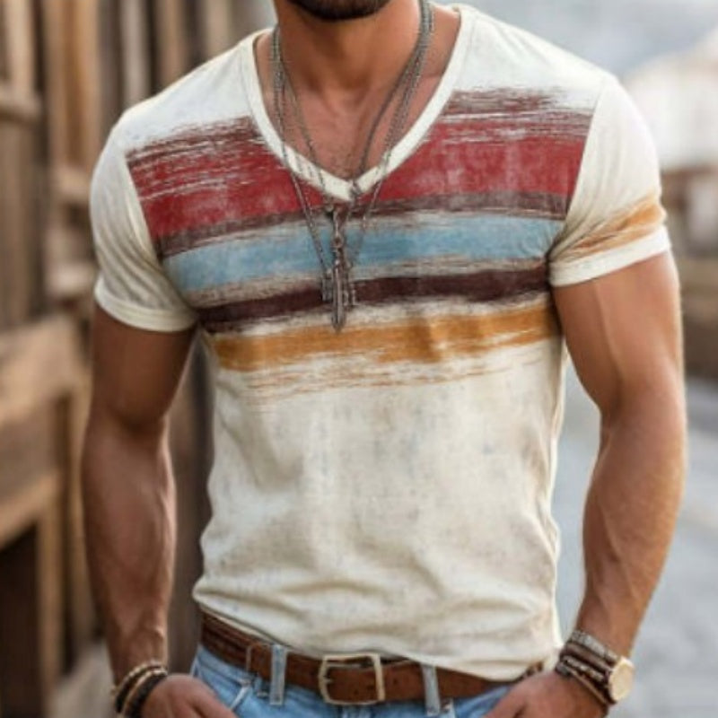 T-Shirt Homme à Manches Courtes